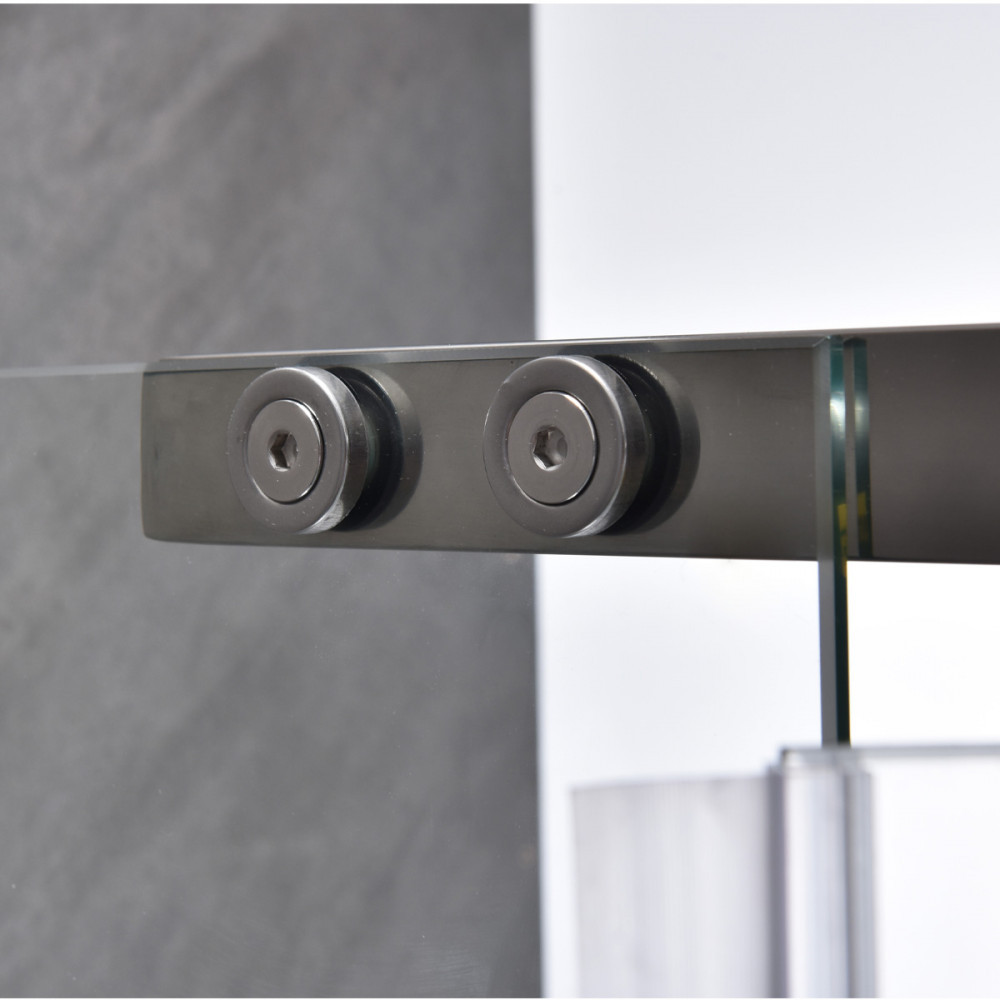 Leziter Cabină de duș asimetrică Galatro 80x120 cm fără cădiță de duș Mobalis Homvera