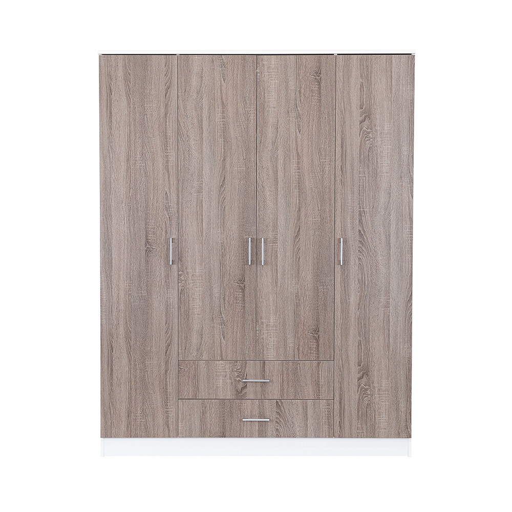 Leziter Dulap Miami 160x205 cm stejar York-alb Mobalis Homvera