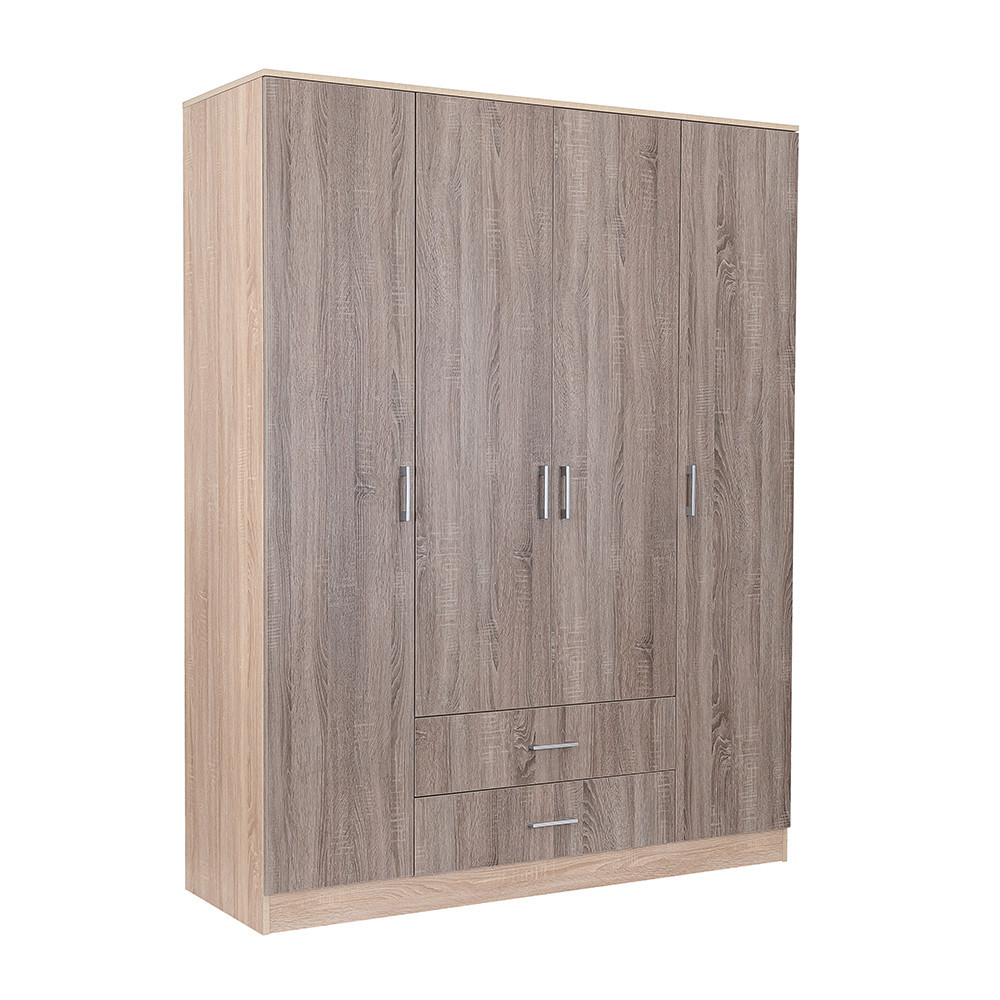 Leziter Dulap Miami 160x205 cm stejar York-stejar Sonoma Mobalis Homvera