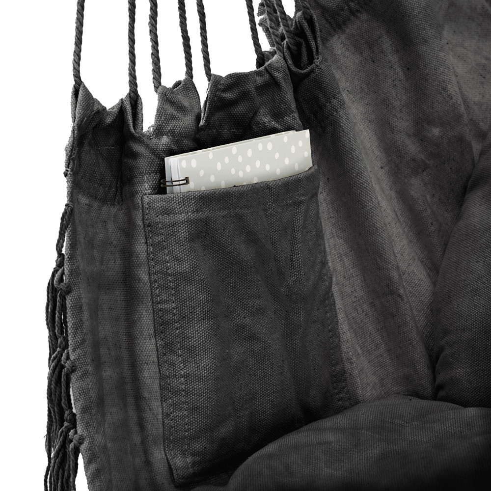 Leziter Fotoliu suspendat Puerto negru Mobalis Homvera