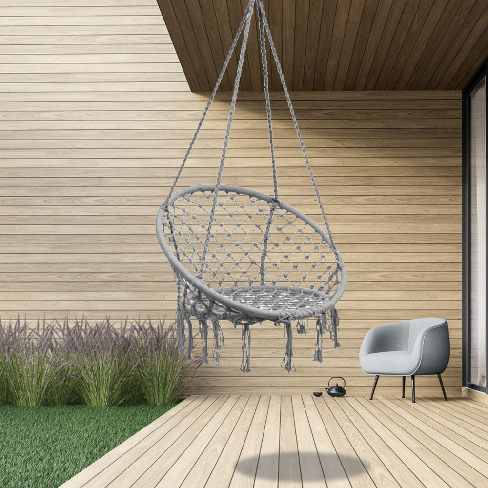 Leziter Scaun suspendat Cardenas gri Mobalis Homvera