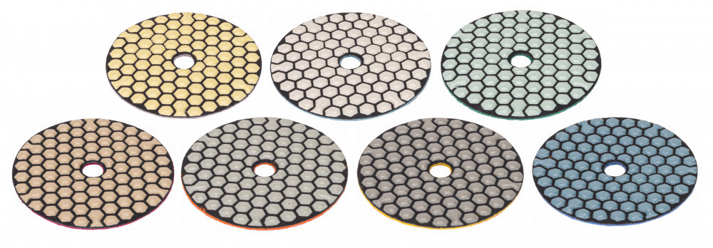 Powermat Set de discuri abrazive diamantate PM-DPP-100TS Mobalis Homvera