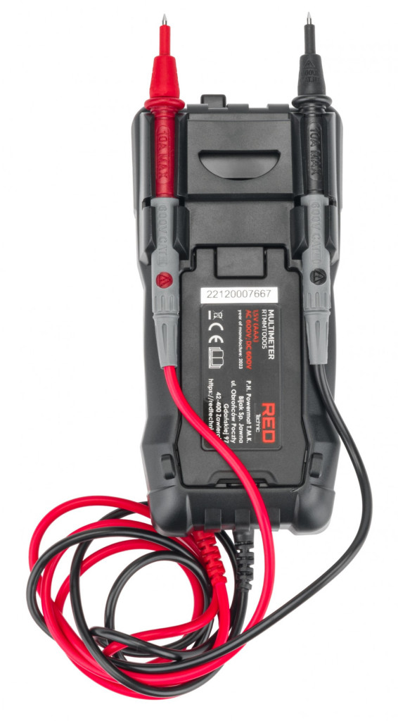 Red Technic Multimetru digital RED TECHNIC RTMMT0005 600V Mobalis Homvera