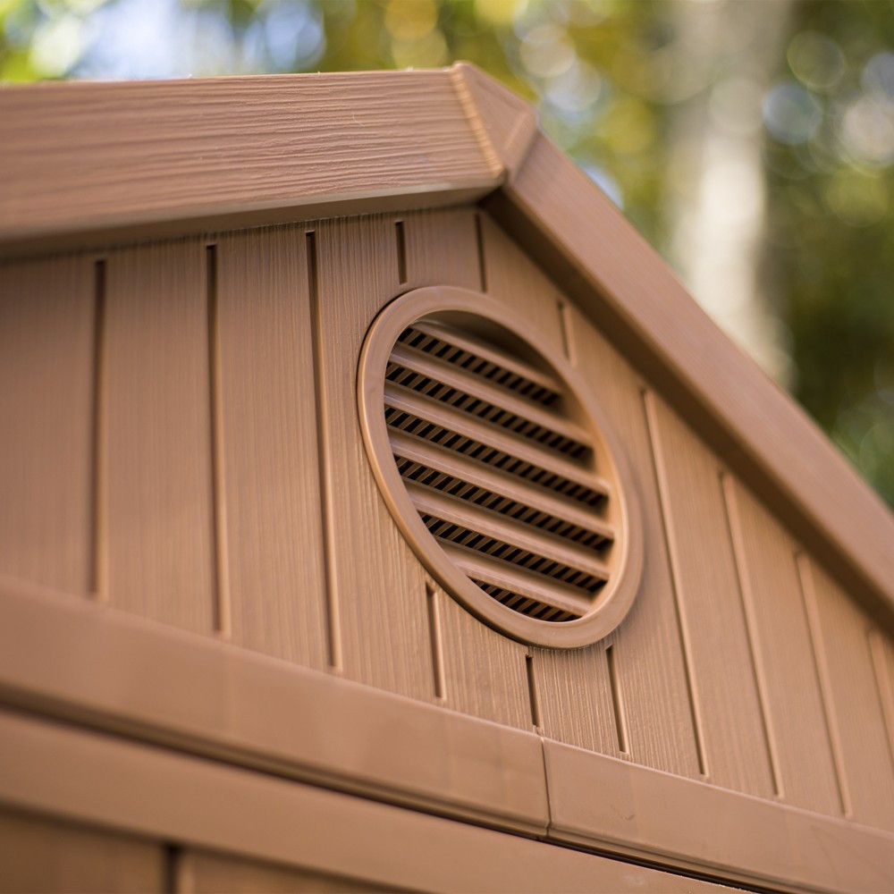 Curver Căsuță de grădină din plastic Darwin 4x6 Mobalis Homvera