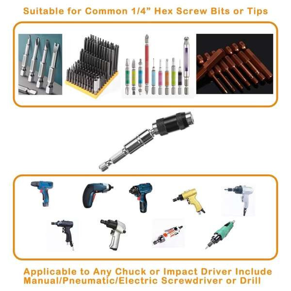 Leziter Adaptor pentru suport magnetic pentru biți MagnaBit Mobalis Homvera