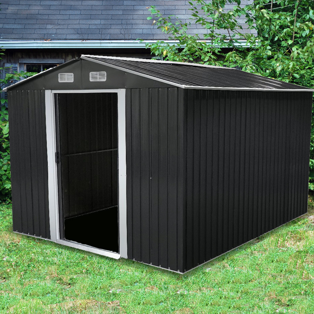 Leziter Casă de depozitare a uneltelor de grădină Ohio 10x8 Mobalis Homvera
