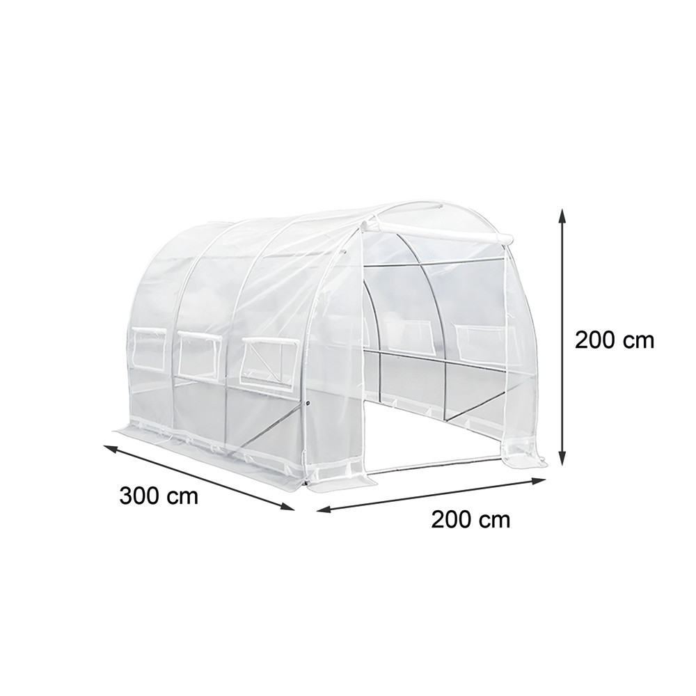 Leziter Cort din folie 200x200x300 cm cu cadru din folie ranforsată Mobalis Homvera