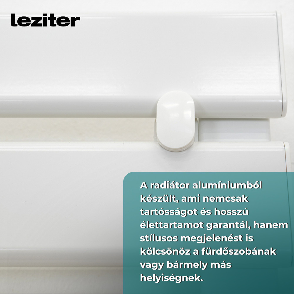 Leziter Radiator electric pentru prosoape 500W Mobalis Homvera