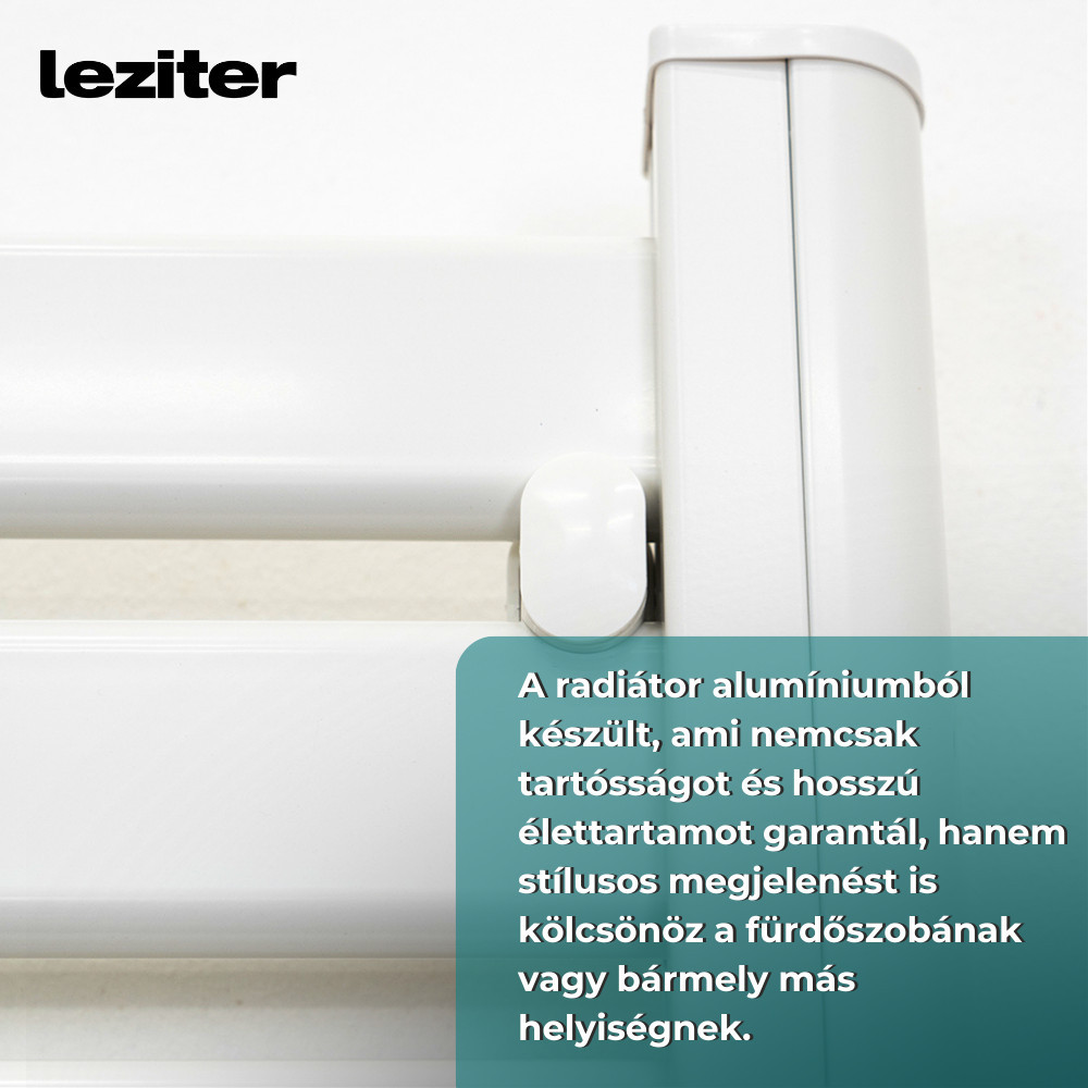 Leziter Radiator electric pentru prosoape 500W Mobalis Homvera