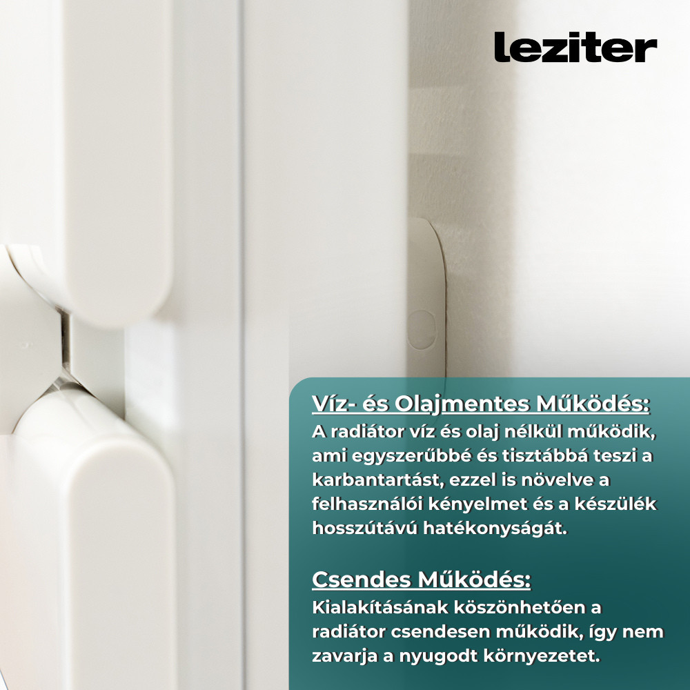 Leziter Radiator electric pentru prosoape 500W Mobalis Homvera