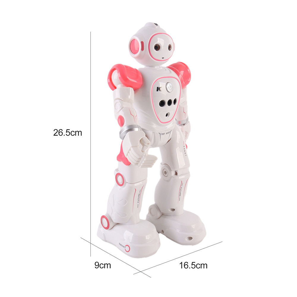 Leziter Robot inteligent Cady, senzor, jucărie interactivă roz Mobalis Homvera