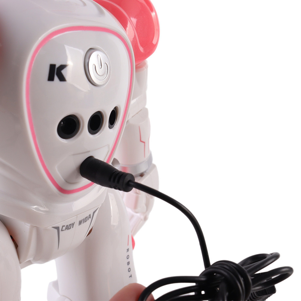 Leziter Robot inteligent Cady, senzor, jucărie interactivă roz Mobalis Homvera