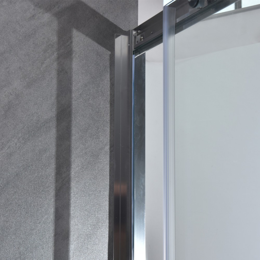 Leziter Ușă de duș cu rulou dublu Elte 120x195 cm Mobalis Homvera