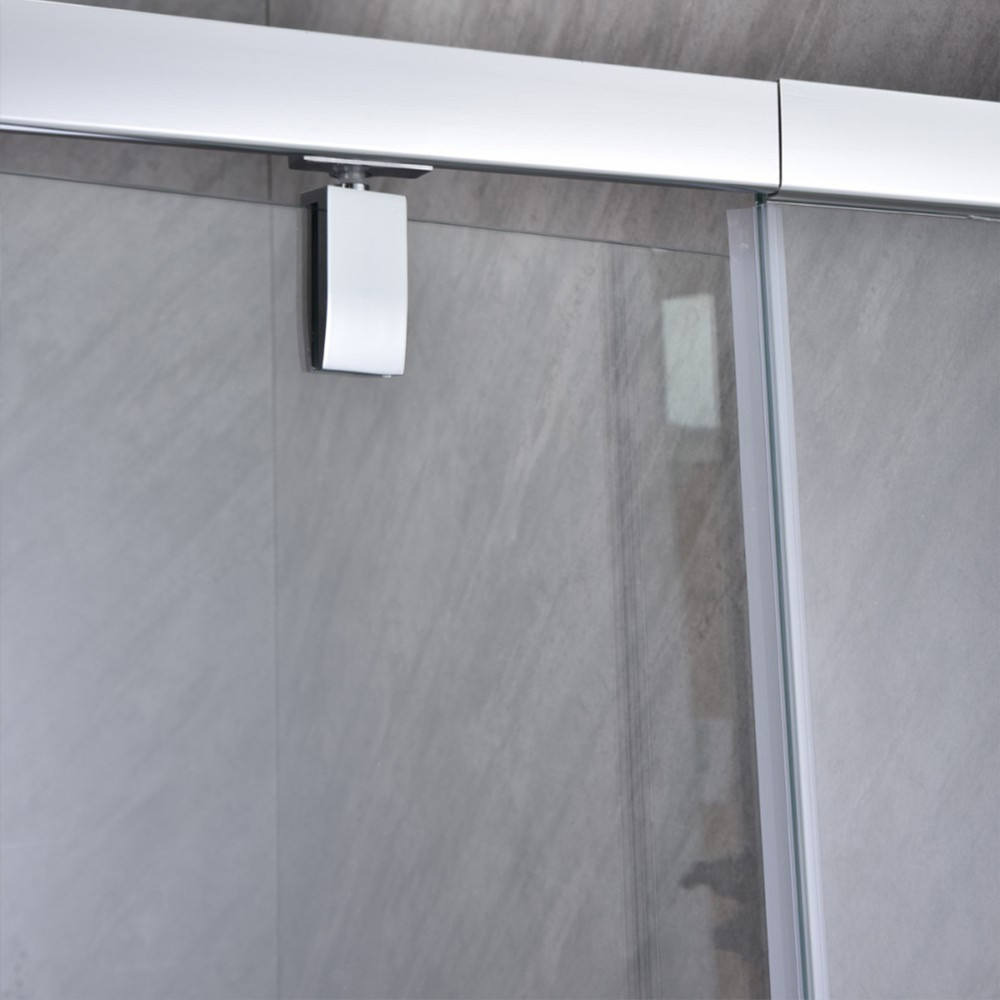 Leziter Ușă de duș reglabilă Flexi-S 96-111x185 cm Mobalis Homvera