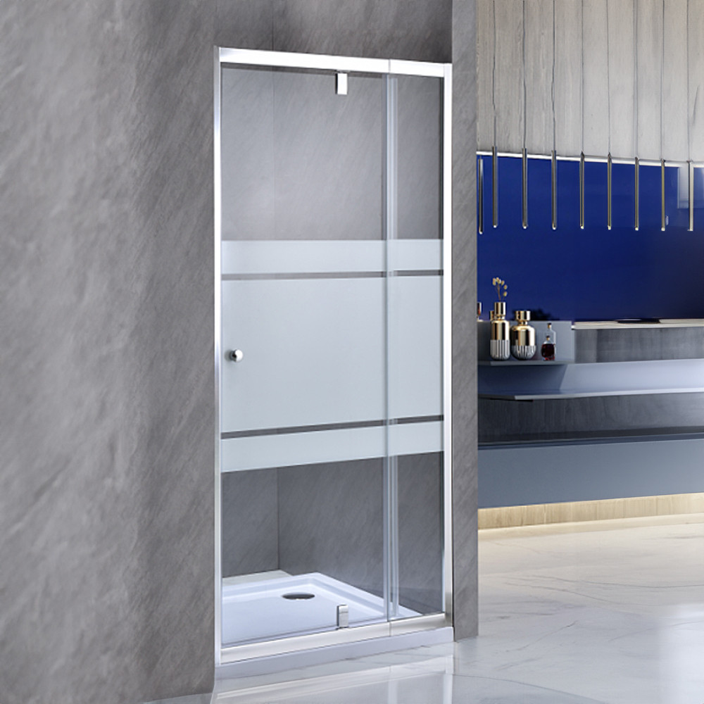 Leziter Ușă de duș reglabilă Flexi-S 96-111x185 cm Mobalis Homvera