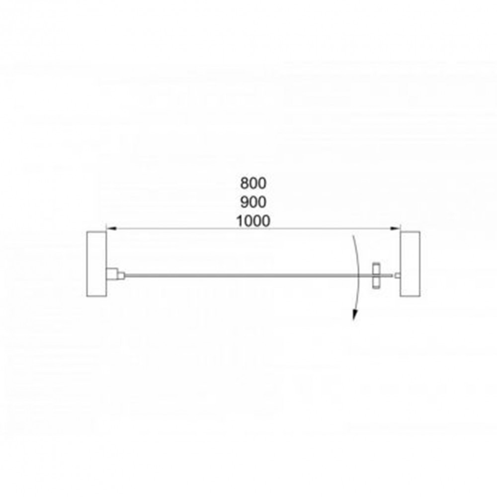 Leziter Ușă de duș reglabilă Solo New 80x195 cm Mobalis Homvera