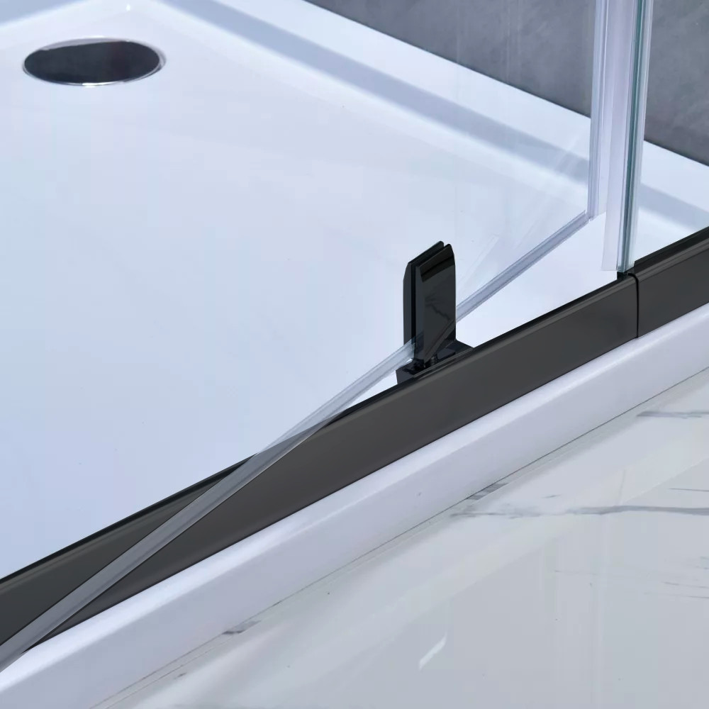 Leziter Ușă de duș reglabilă flexibilă 86-101x185 cm Mobalis Homvera