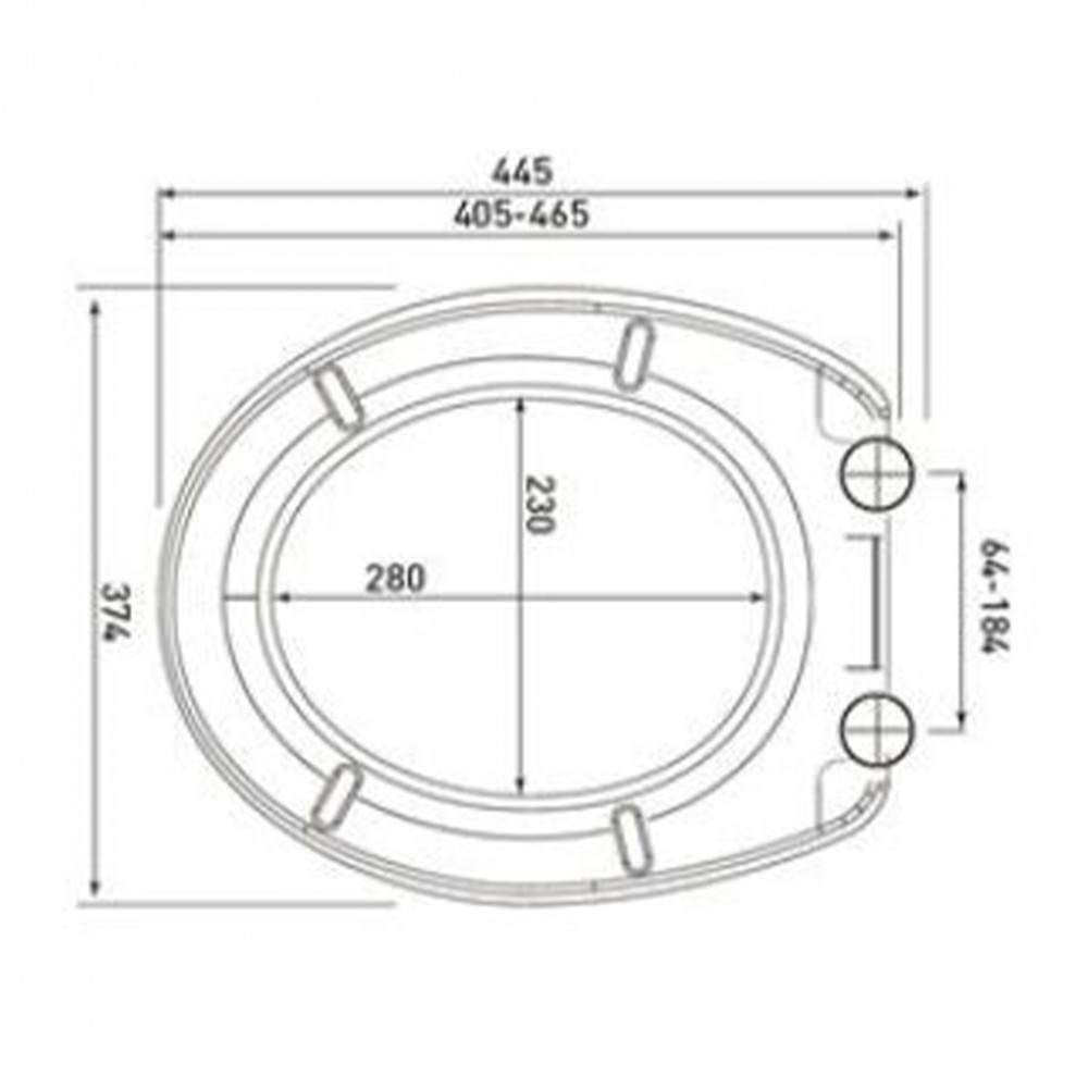 Kerra Capac de toaletă universal Julia cu închidere silențioasă Mobalis Homvera