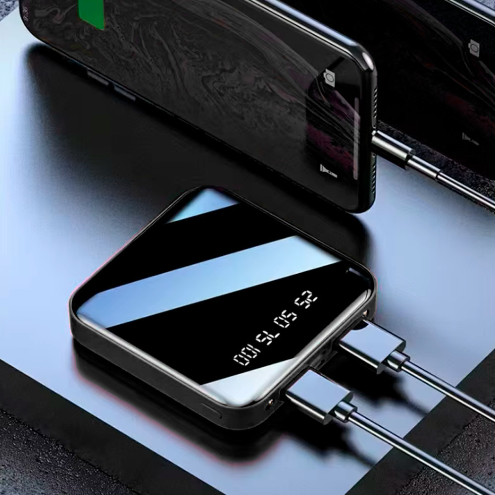 Leziter Baterie externă 5000 mAH 2A 10W neagră Mobalis Homvera