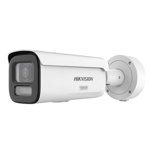 Camera IP 6MP Hikvision, lentila motorizata 2.8-12mm, IR 60m, WL 60m ColorVu3, Alarma, IK10 - DS-2CD2667G3-LIZSY(2.8-12mm) SafetyGuard Surveillance