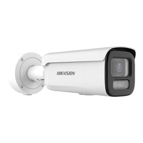 Camera IP 6MP Hikvision, lentila motorizata 2.8-12mm, IR 60m, WL 60m ColorVu3, Alarma, IK10 - DS-2CD2667G3-LIZSY(2.8-12mm) SafetyGuard Surveillance