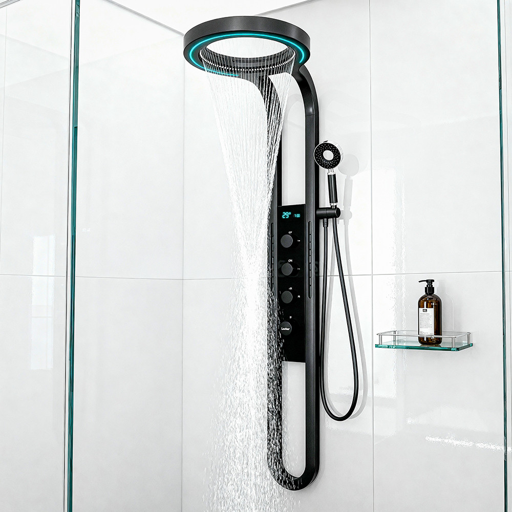 Leziter Panou de duș cu hidromasaj Aquajet Mobalis Homvera