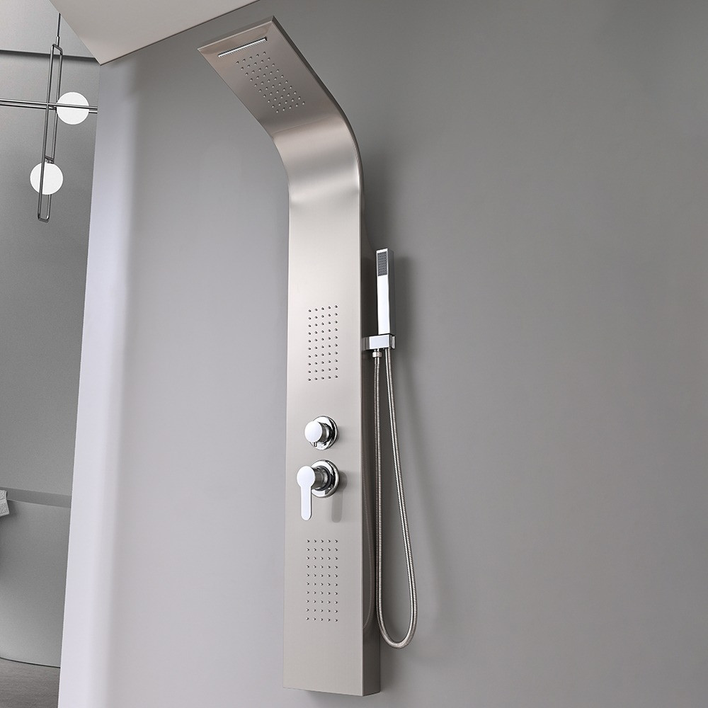 Leziter Panou de duș cu hidromasaj Midi Mobalis Homvera