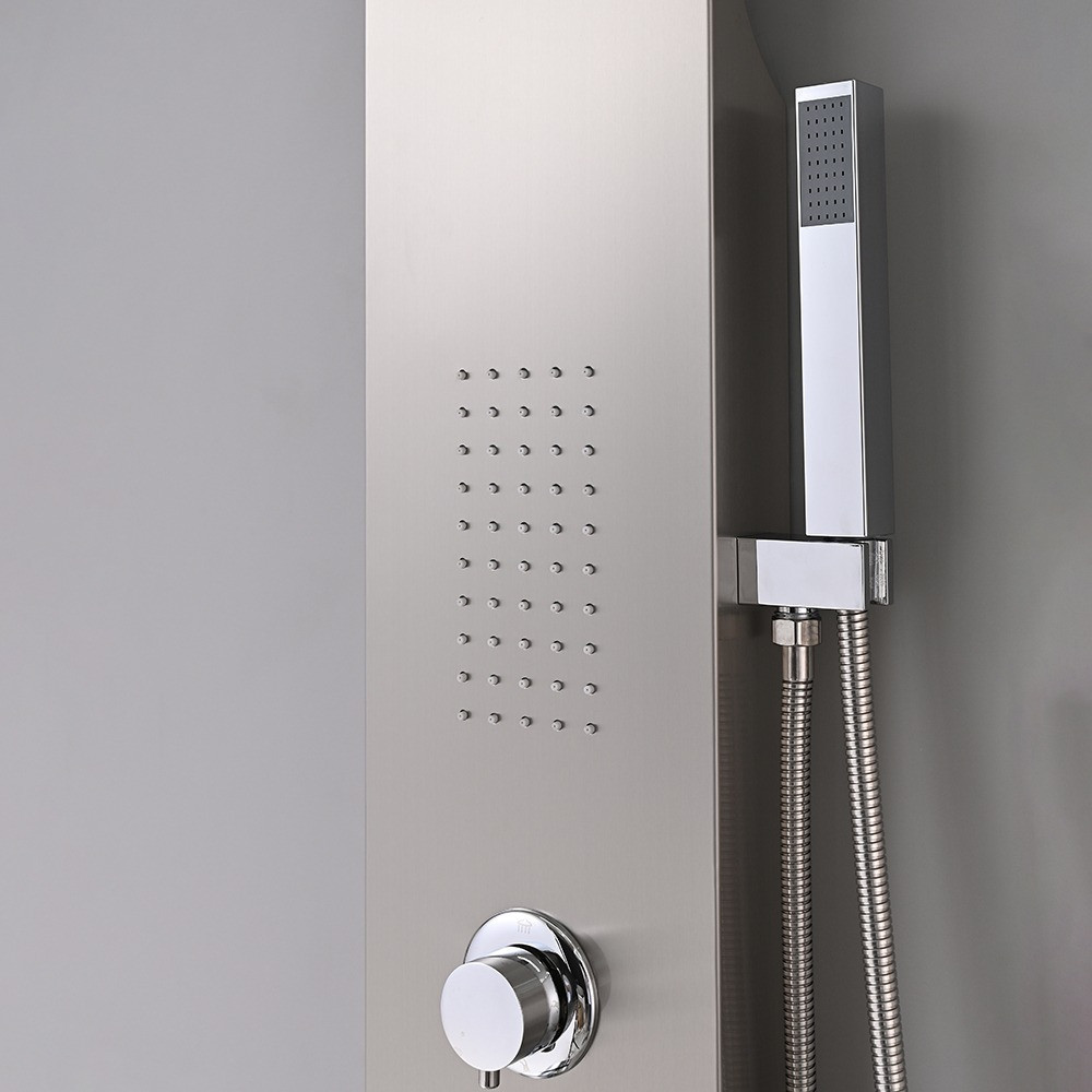 Leziter Panou de duș cu hidromasaj Midi Mobalis Homvera