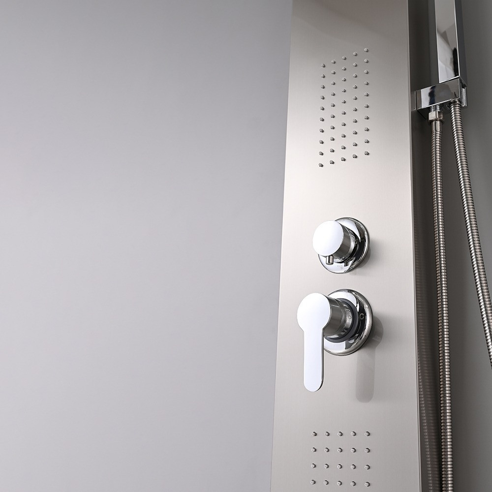 Leziter Panou de duș cu hidromasaj Midi Mobalis Homvera