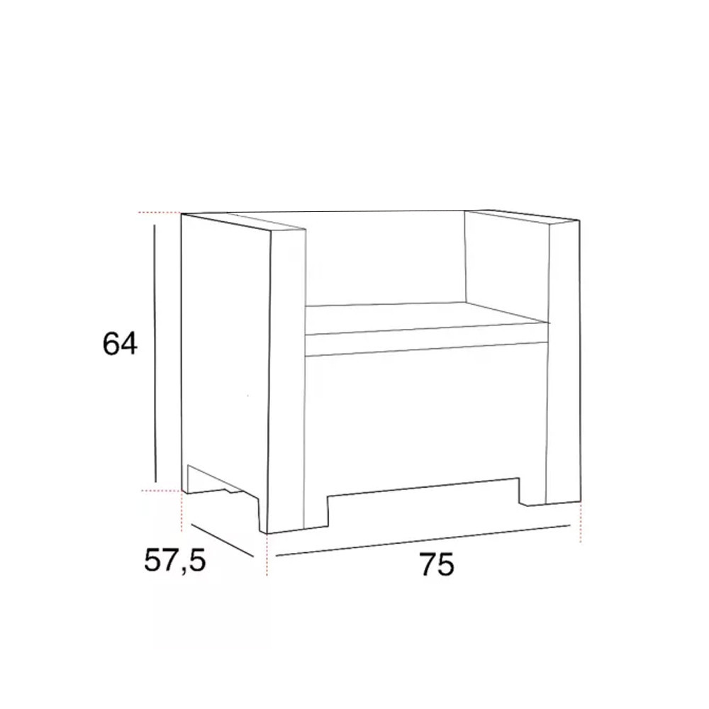 Leziter Set de mobilier de grădină City cu 5 locuri Mobalis Homvera