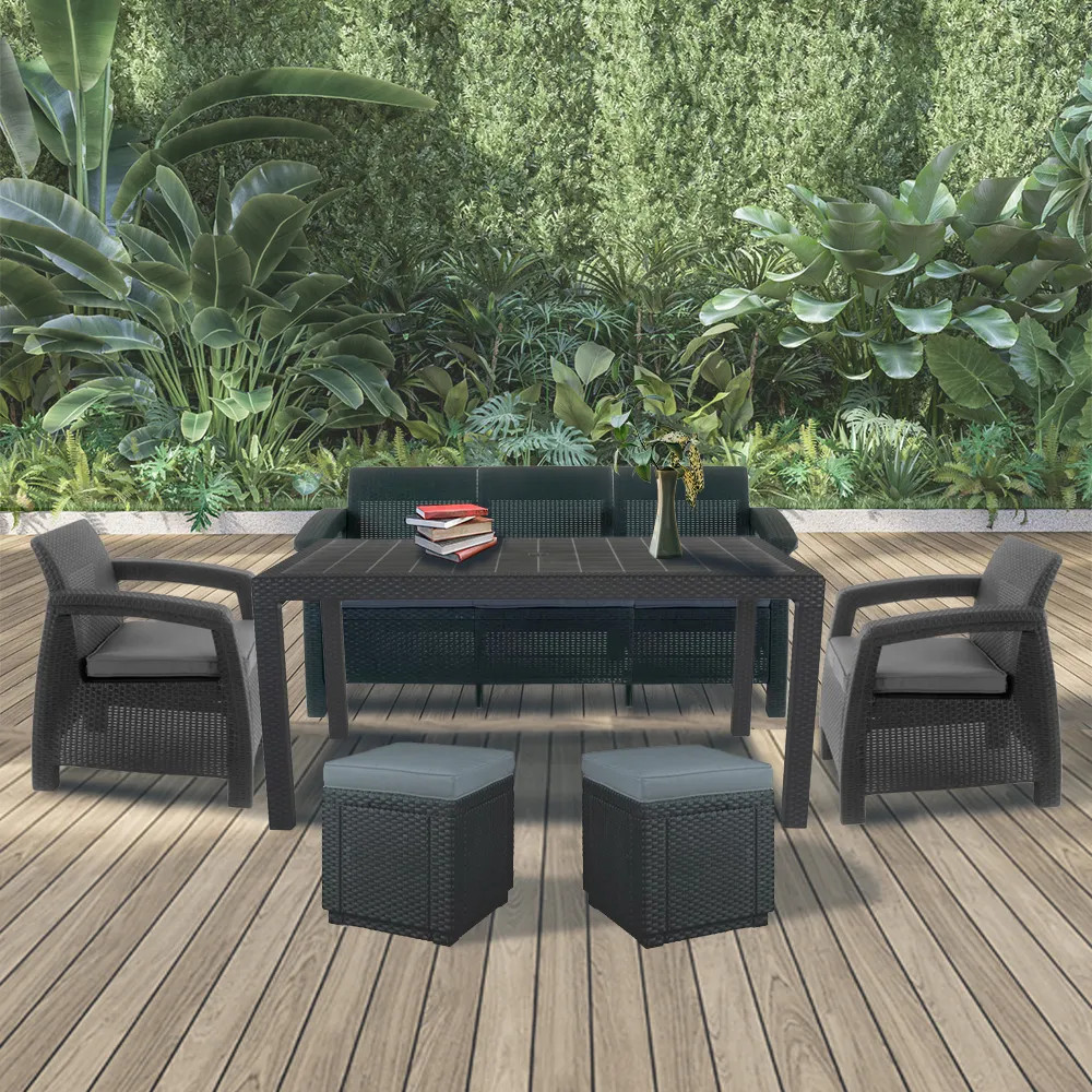 Curver Set de mobilier de grădină Corfu Love max duo cub Mobalis Homvera