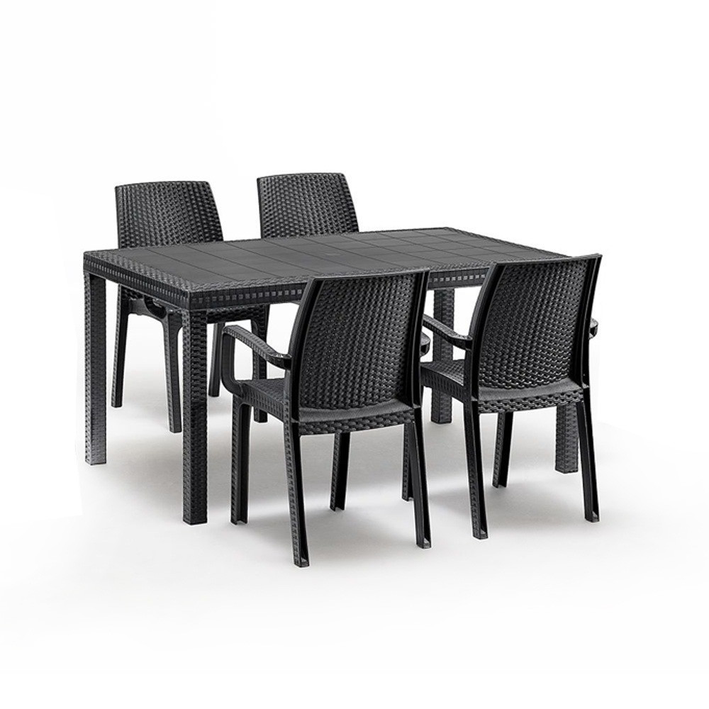 Leziter Set de mobilier de grădină Corri 4 în 1 Mobalis Homvera