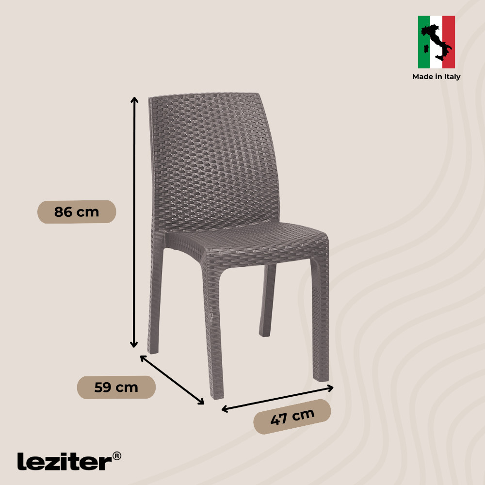 Leziter Set de mobilier de grădină Hellda 6 în 1 Mobalis Homvera