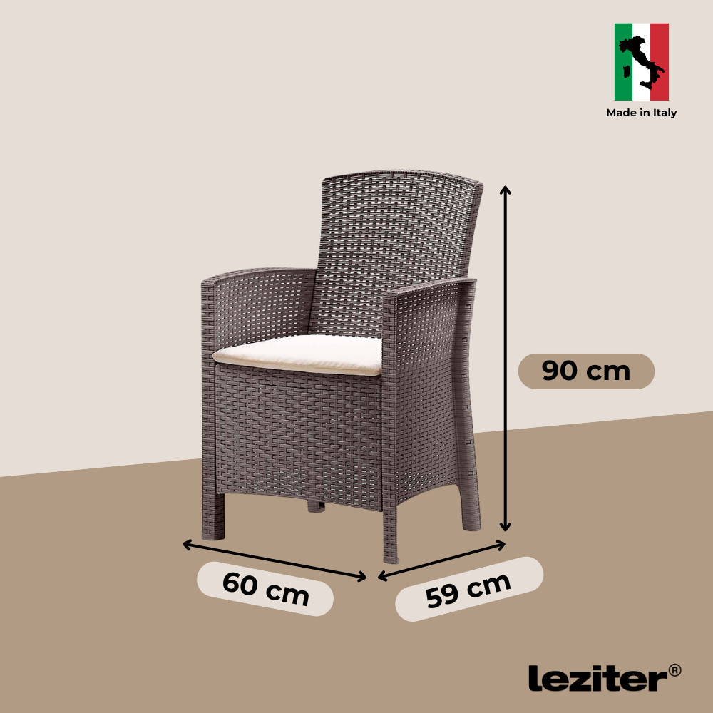 Leziter Set de mobilier de grădină Hellma 6 în 1 Mobalis Homvera