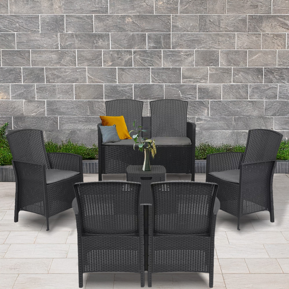 Leziter Set de mobilier de grădină Lima cu 6 locuri Mobalis Homvera