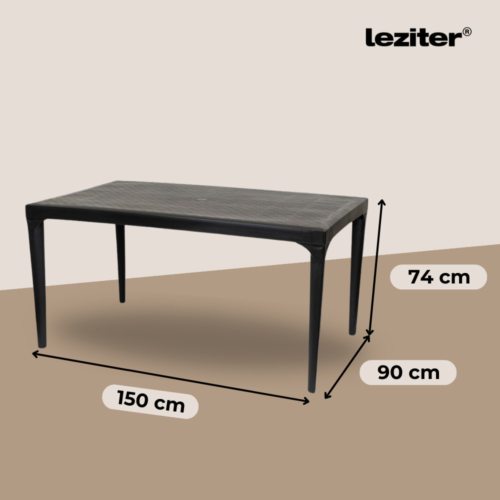 Leziter Set de mobilier de grădină Odima 6 în 1 Mobalis Homvera