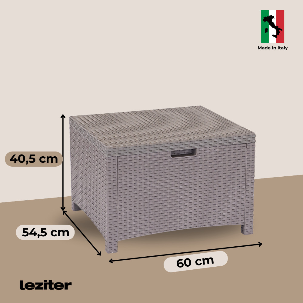 Leziter Set de mobilier de grădină Venus Big cu 6 locuri Mobalis Homvera