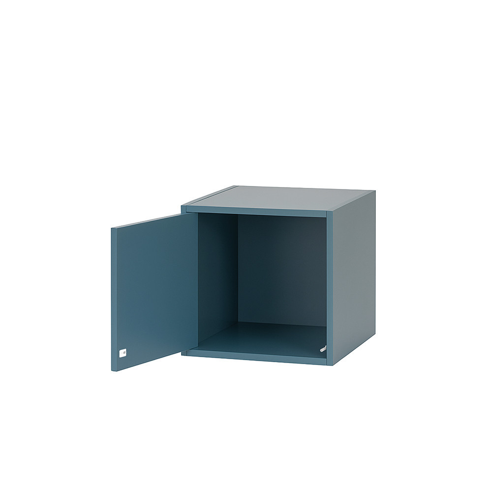 Leziter Dulap suspendat Boxie cu 1 ușă 40x40x37 cm albastru petrol Mobalis Homvera