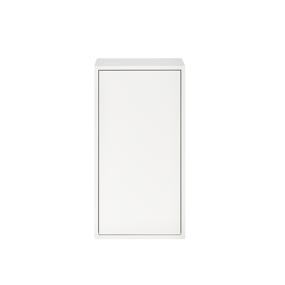 Leziter Dulap suspendat Boxie cu 1 ușă 80x40x37 cm alb Mobalis Homvera