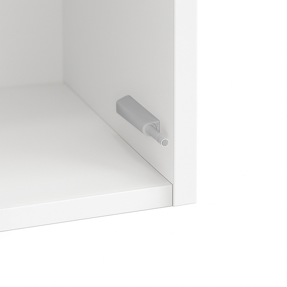 Leziter Dulap suspendat Boxie cu 1 ușă 80x40x37 cm alb Mobalis Homvera