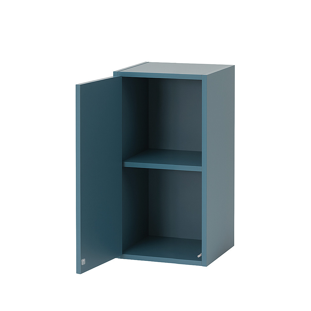Leziter Dulap suspendat Boxie cu 1 ușă 80x40x37 cm albastru petrol Mobalis Homvera