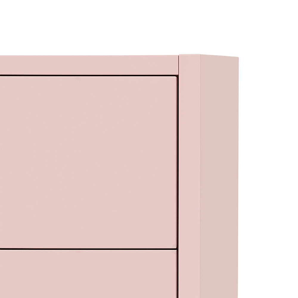 Leziter Dulap suspendat Boxie cu 2 sertare 40x40x37 cm roz Mobalis Homvera