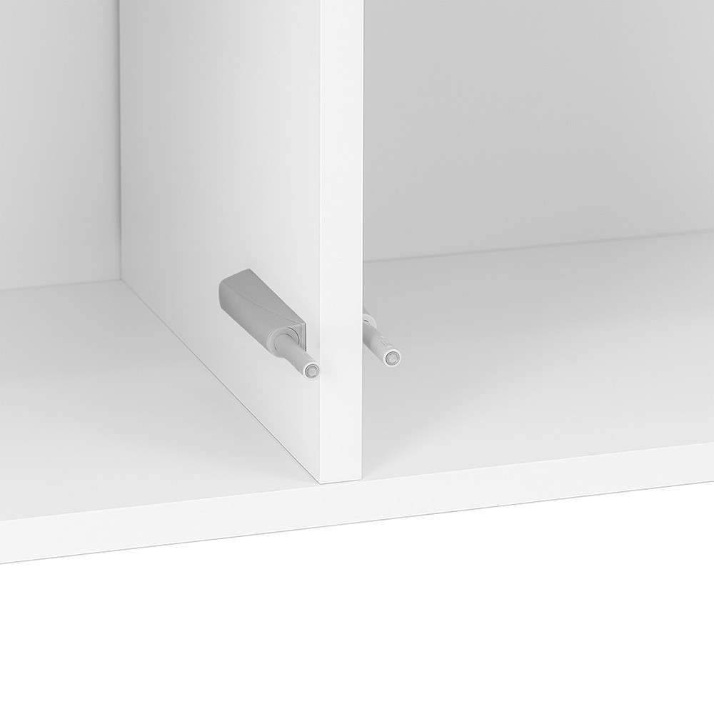 Leziter Dulap suspendat Boxie cu 2 uși 80x80x37 cm alb Mobalis Homvera