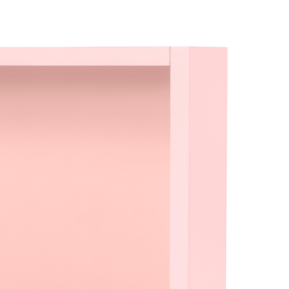 Leziter Dulap suspendat deschis Boxie 40x40x27 cm roz Mobalis Homvera