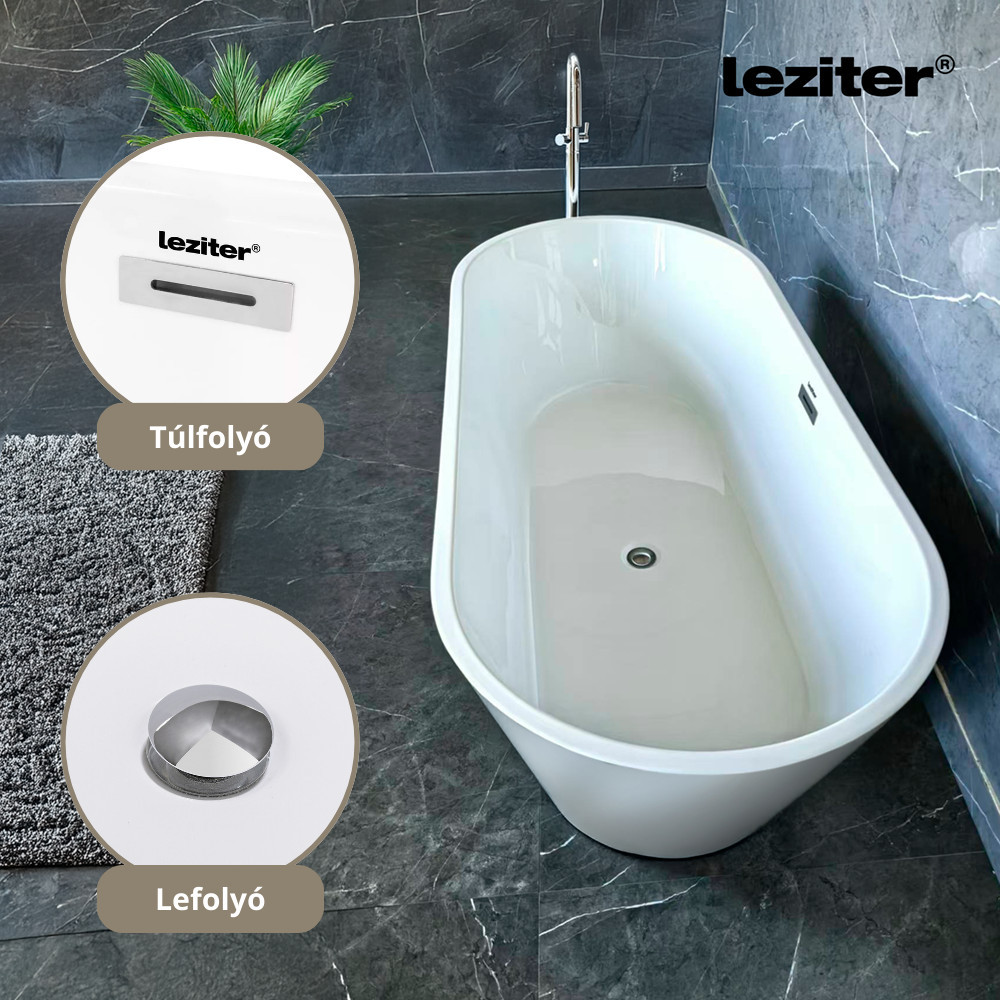 Leziter Cadă de baie independentă Noa Mobalis Homvera