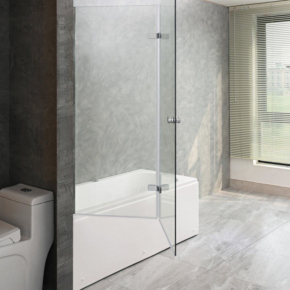 Leziter Paravan de baie Alor 122x140 cm Mobalis Homvera