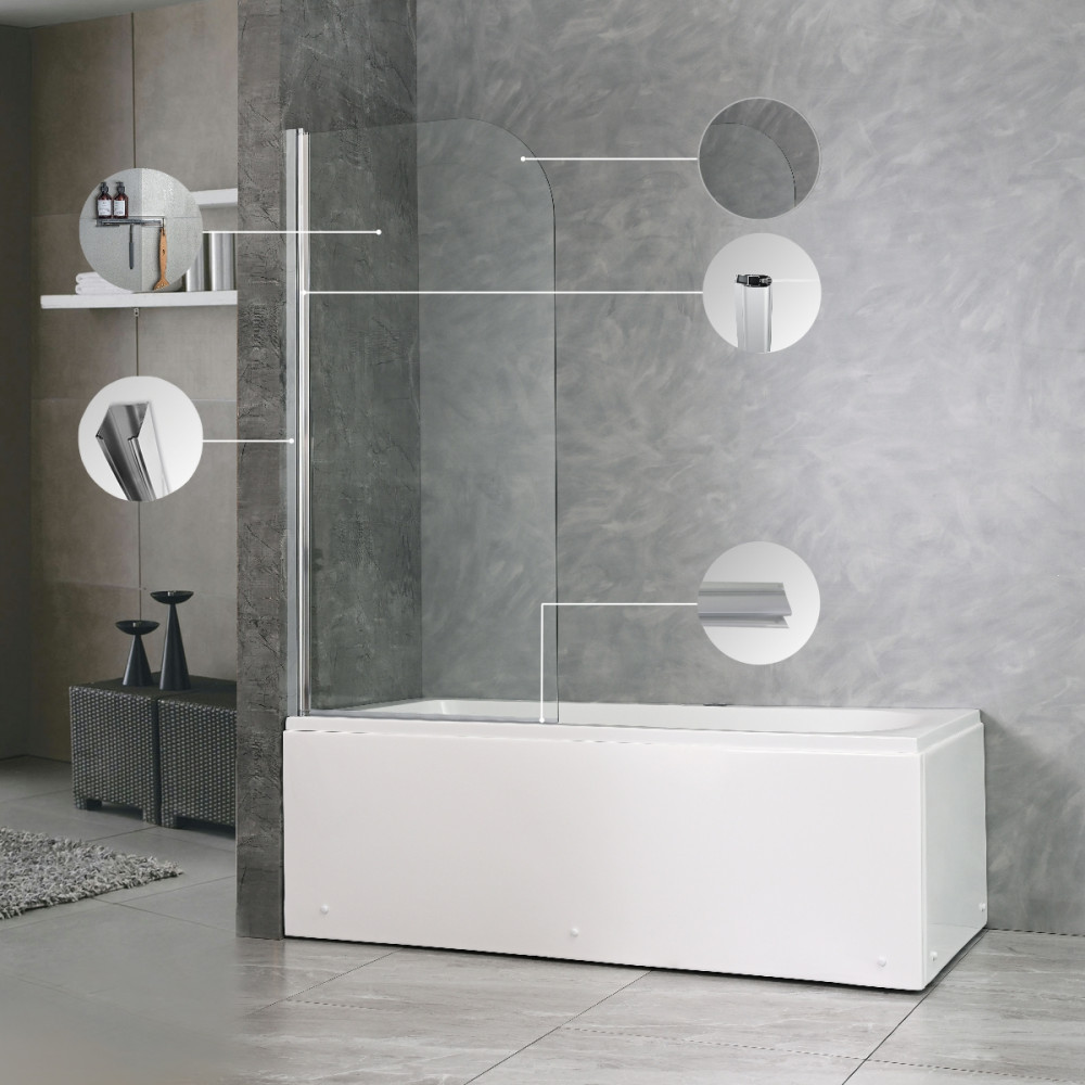 Leziter Paravan de baie Eva 70x140 cm Mobalis Homvera