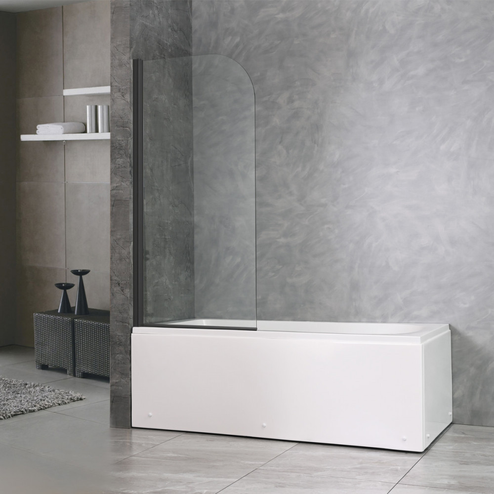 Leziter Paravan de cadă Eva 70x140 cm negru Mobalis Homvera