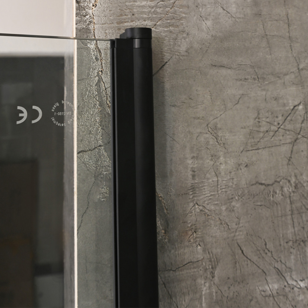 Leziter Paravan de cadă Eva 70x140 cm negru Mobalis Homvera