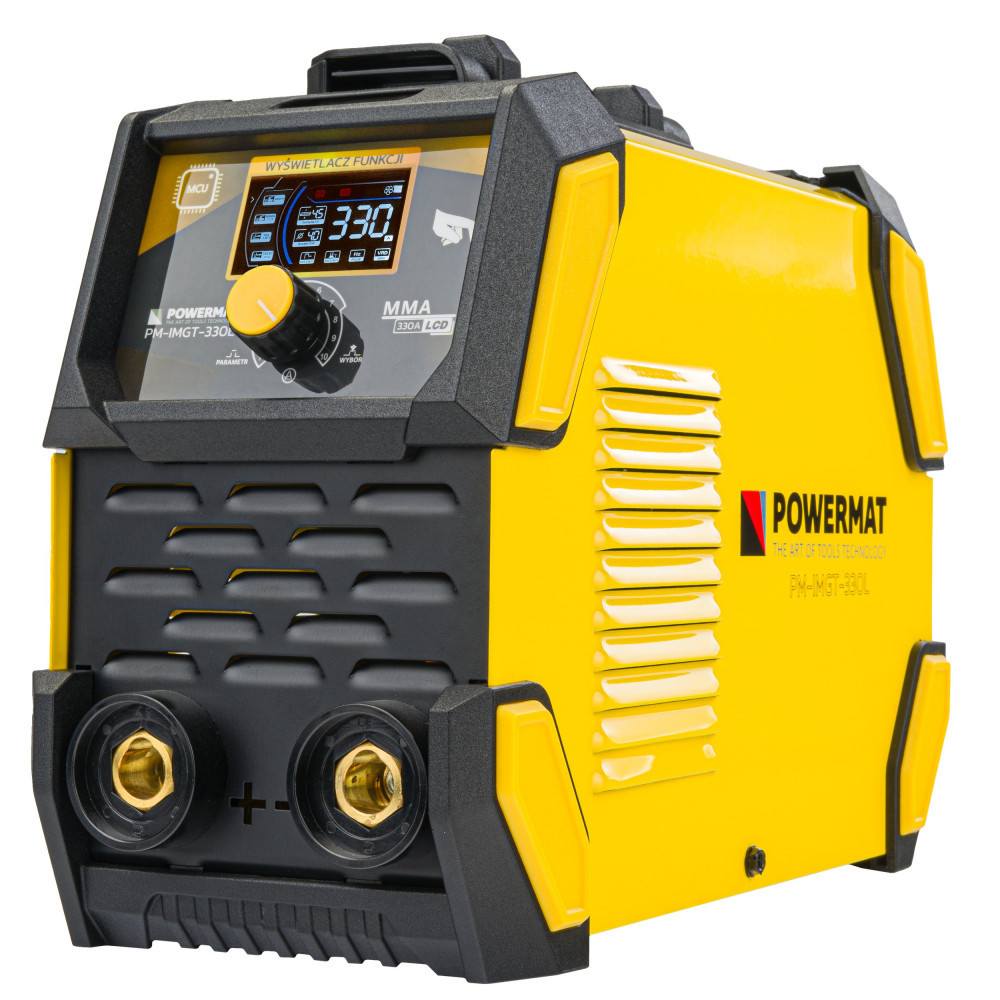 Powermat Aparat de sudură cu invertor 4 în 1 PM-IMGT-330L Mobalis Homvera